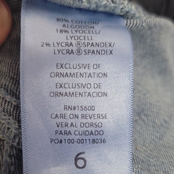 Wit & Wisdom Medium Dark Wash Jeans Stretchy Size 6 NWT - Picture 6 of 6